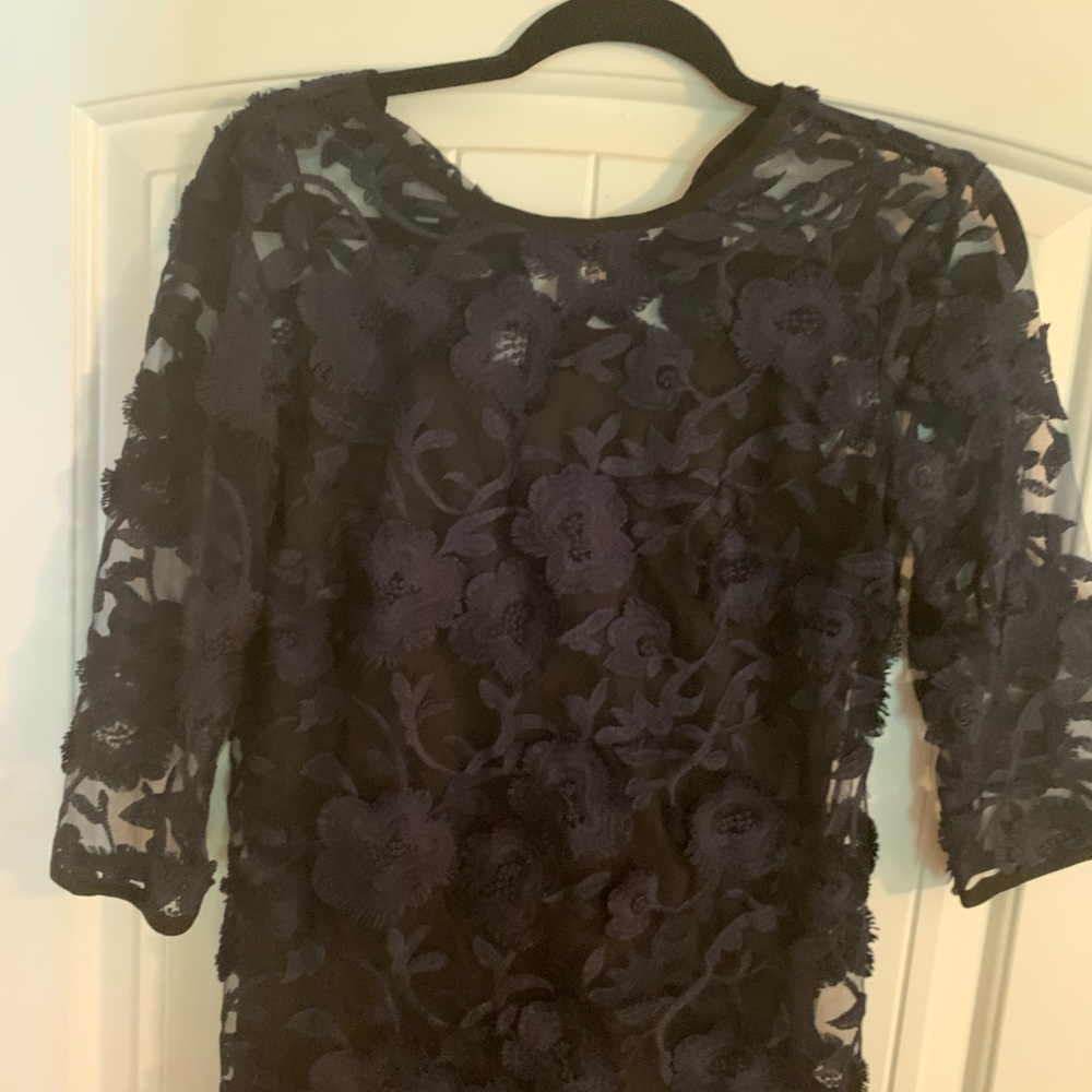 Dark navy Lacey dress